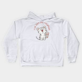 Cat fun Kids Hoodie